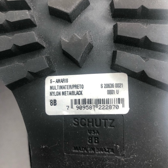 SCHUTZ Amaris Puffer Hiking Boot Black Size 8 - Picture 13 of 13